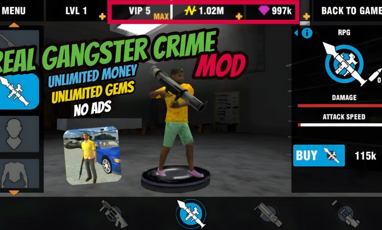 Real Gangster Crime Mod Apk
