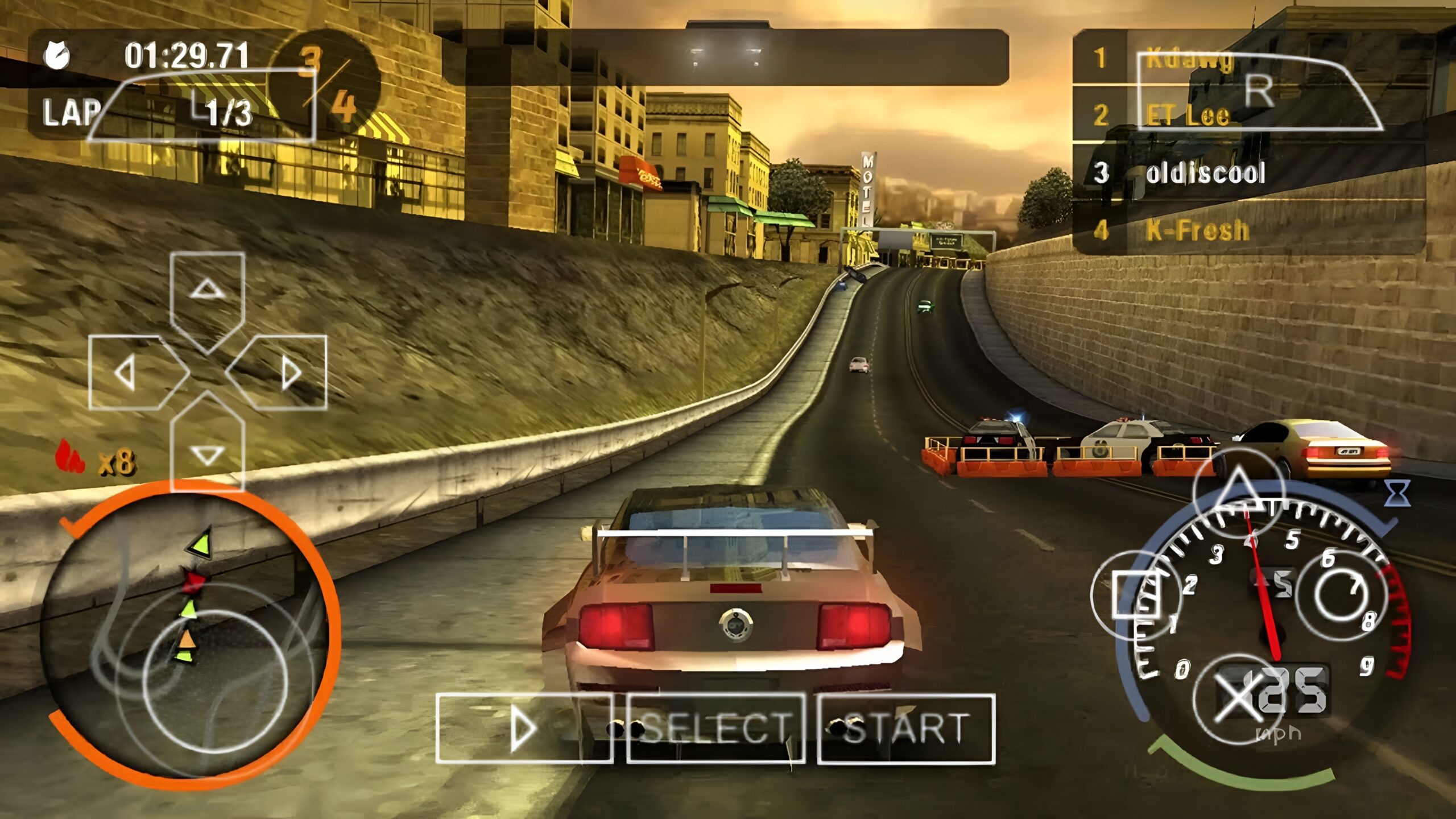 Need For Speed Most Wanted PPSSPP