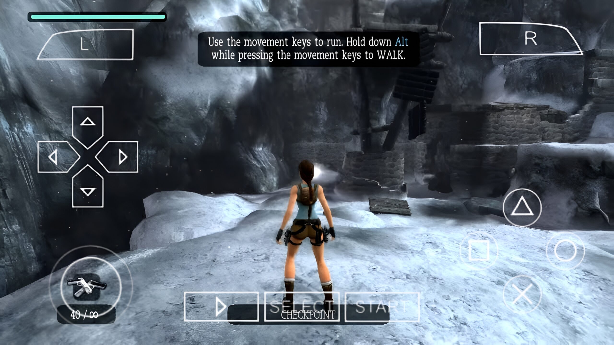 Tomb Raider Anniversary PPSSPP